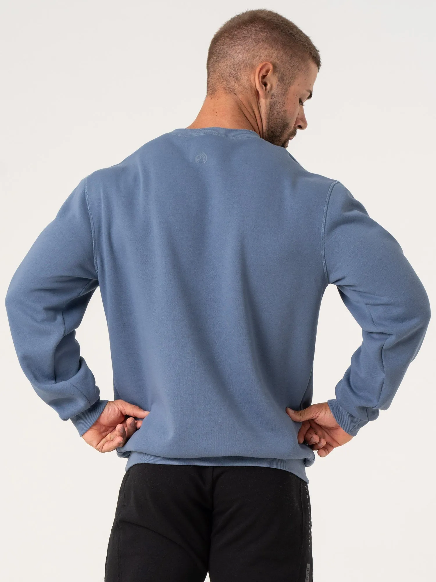 product lace femininity Pursuit Pullover - Denim Blue