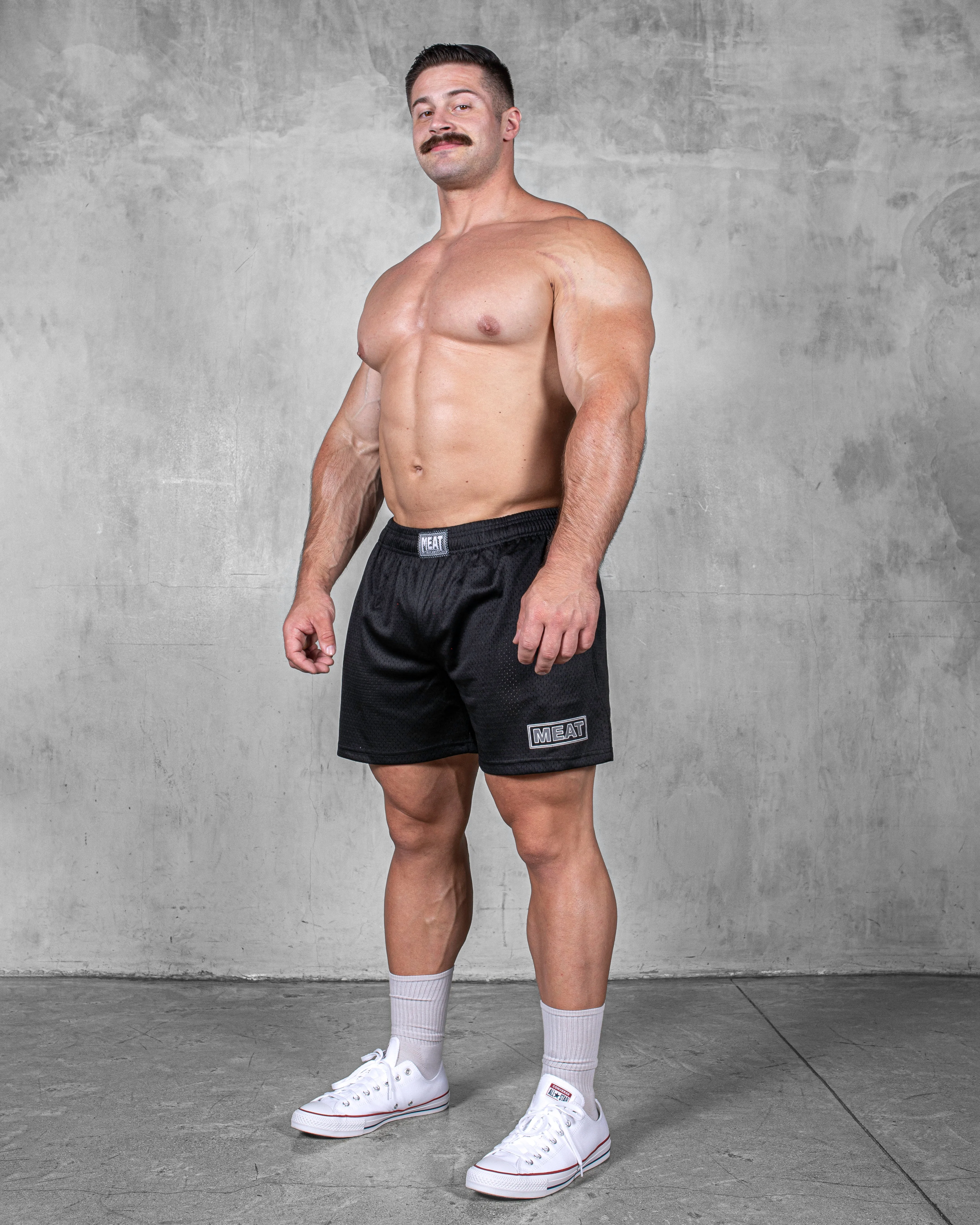 Breathable fabric construction hospitality industry TRAINING SHORTS ?C PATCH / BLACK