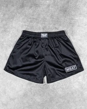 Adjustable drawstring TRAINING SHORTS ?C PATCH / BLACK