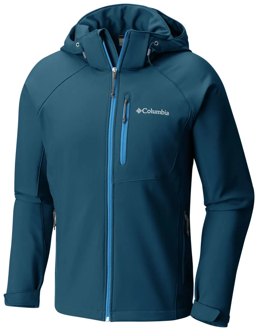 Columbia Men Blue Cascade Ridge II Softshell Generic Heat Retention