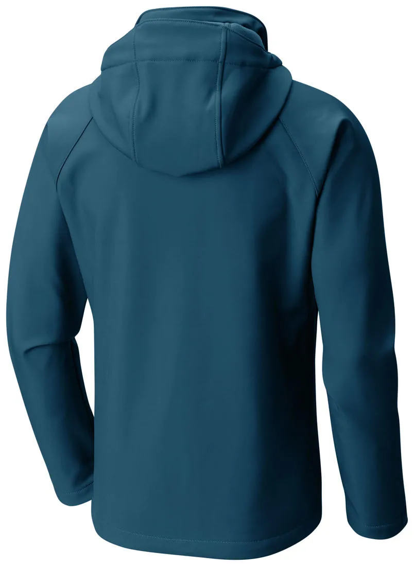 Columbia Men Blue Cascade Ridge II Softshell Noise Reduced Fabric