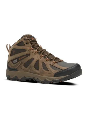 Columbia Men Brown PEAKFREAK XCRSN II MID LEATHER OUTDRY All-Weather Hiking Boots