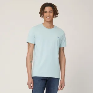 Harmont & Blaine Basic T-Shirt - Teal Wide Glow