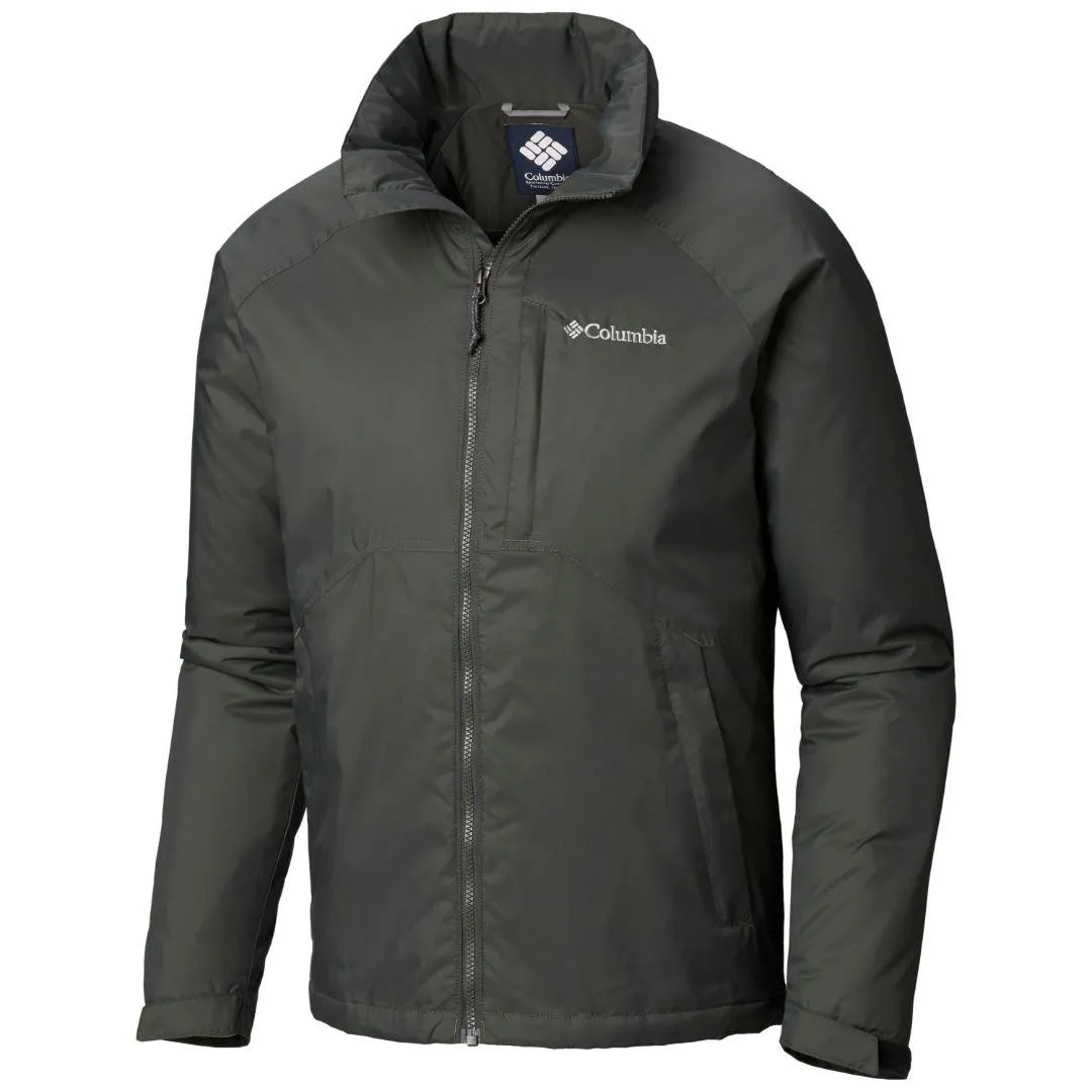 Columbia Men Green Falmouth Insulated Jacket Sleek Finish