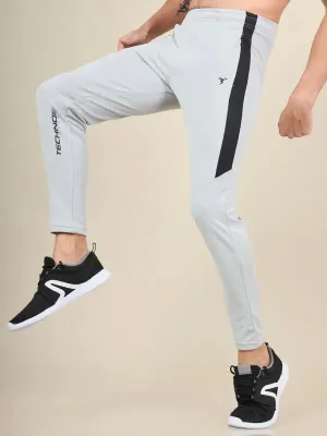 Men Solid Slim Fit Trackpants with TECHNO DRY Fit For Movement