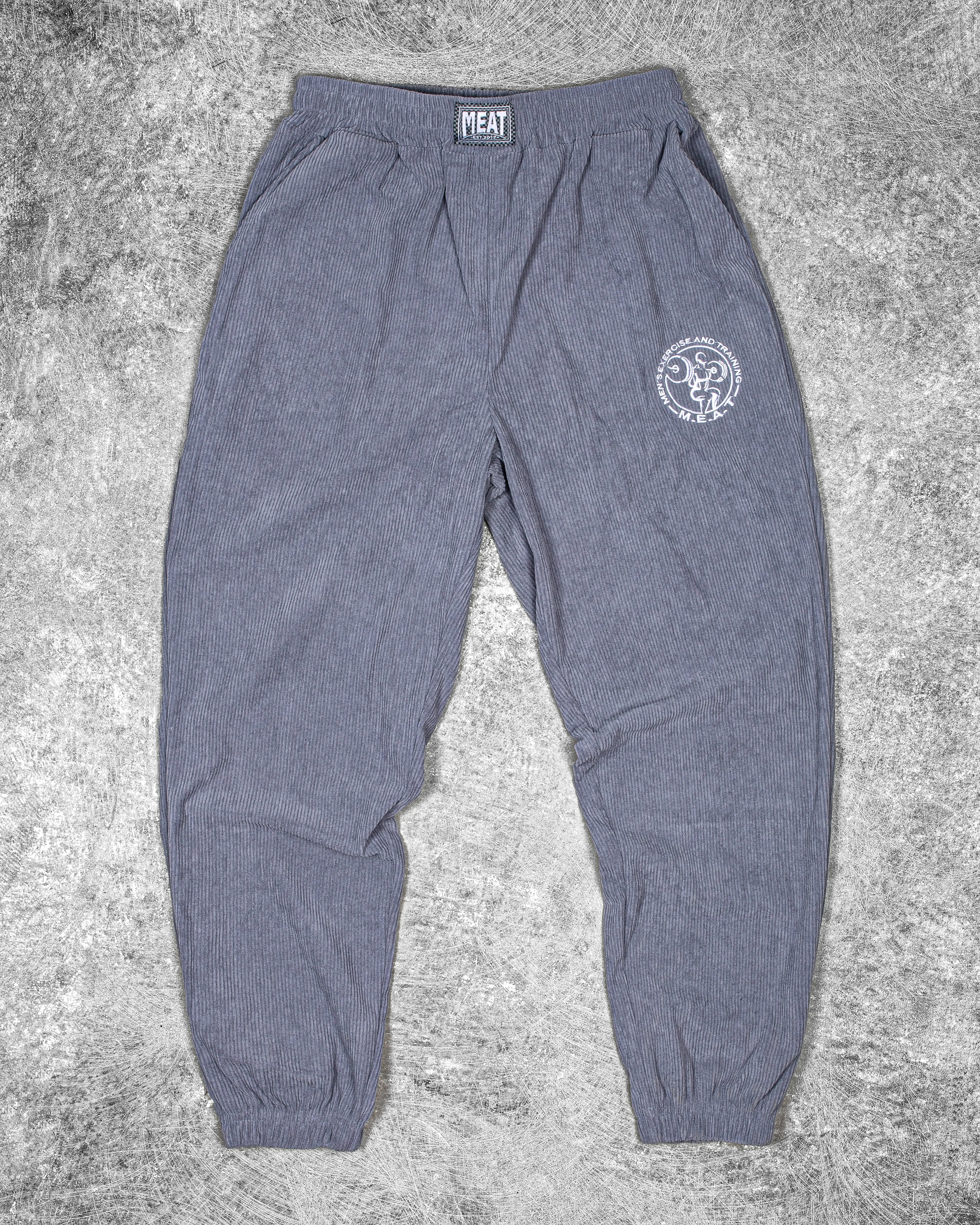 TAPERED JOGGERS ?C CORDUROY / SMOKEY GREY Flexible Fabric