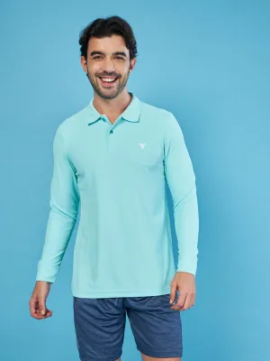 athletic style Fashionable Wear Men Solid Slim Fit Polo T-shirt with MATPIQ