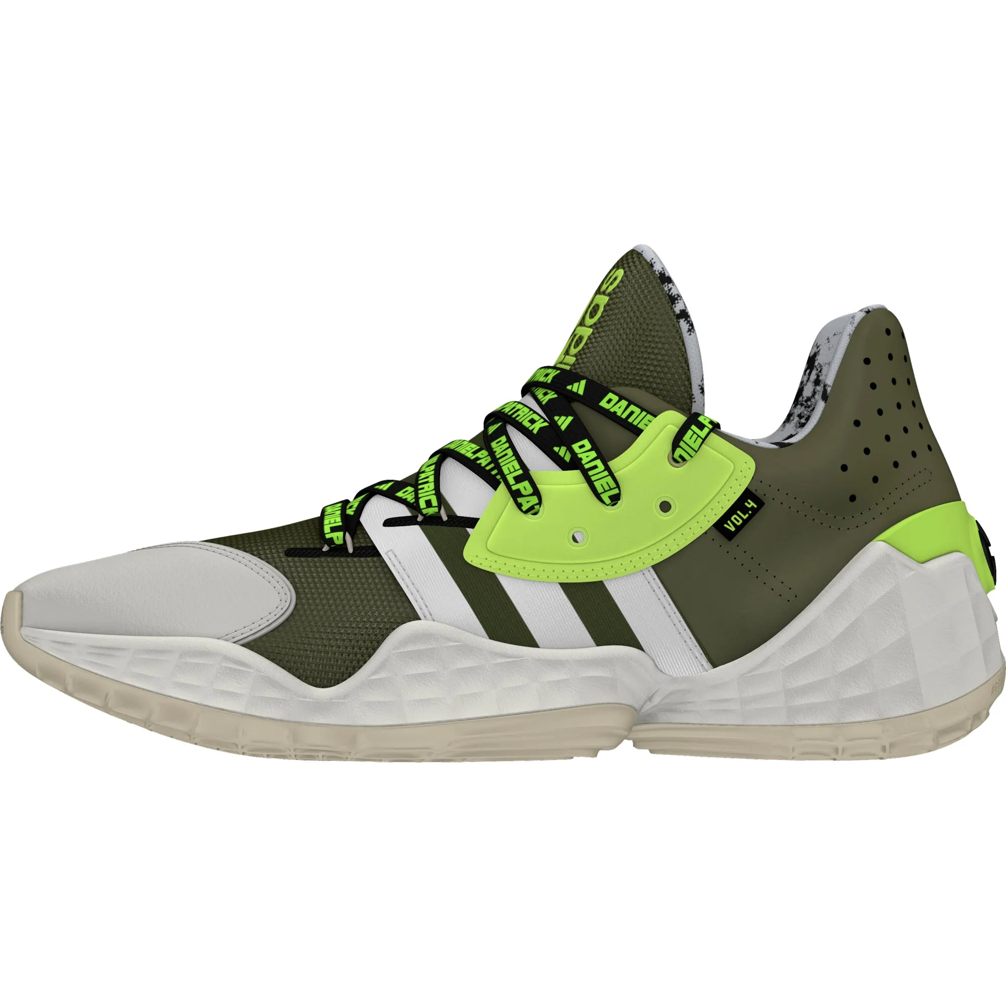 ADIDAS DANIEL PATRICK X HARDEN VOL. 4 SHOES Traction Boost Lace Up Design