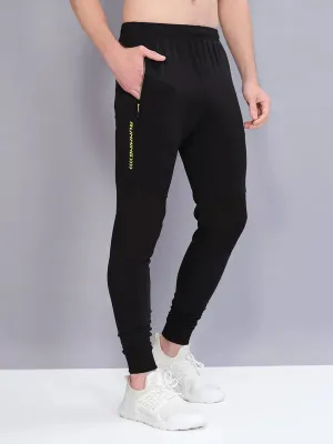 Easy Wear Lightweight Comfort Men Solid Slim Fit Trackpants with TECHNO GUARD