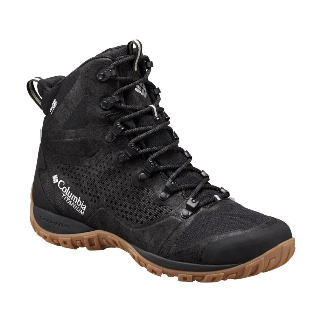 Columbia Men Black PEAKFREAK VENTURE TITANIUM OUTDRY Weather Resistance