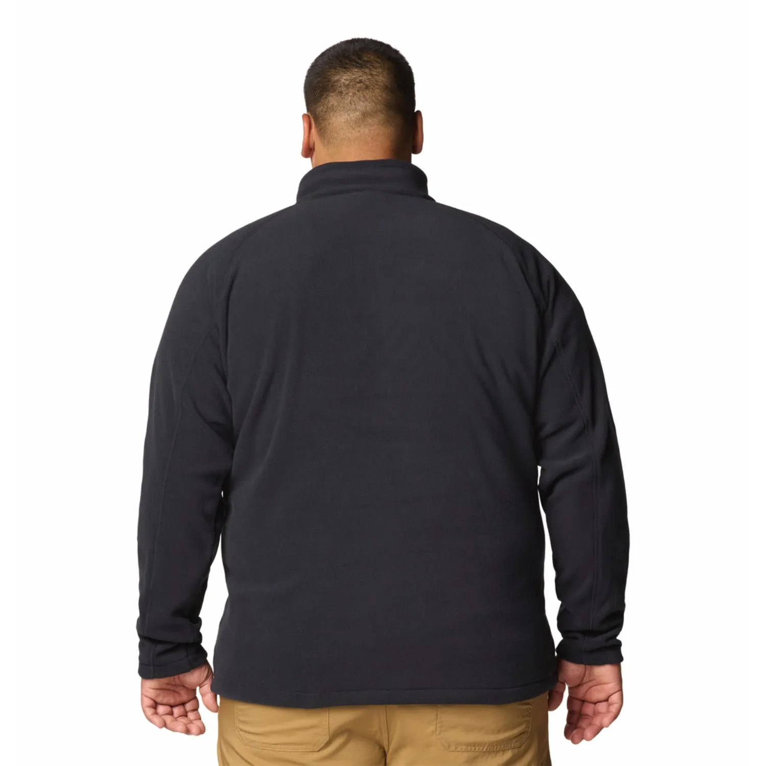 Columbia Men Black Fast Trek III Half Zip Fleece Stylish Outfit Gear Hiking Ready