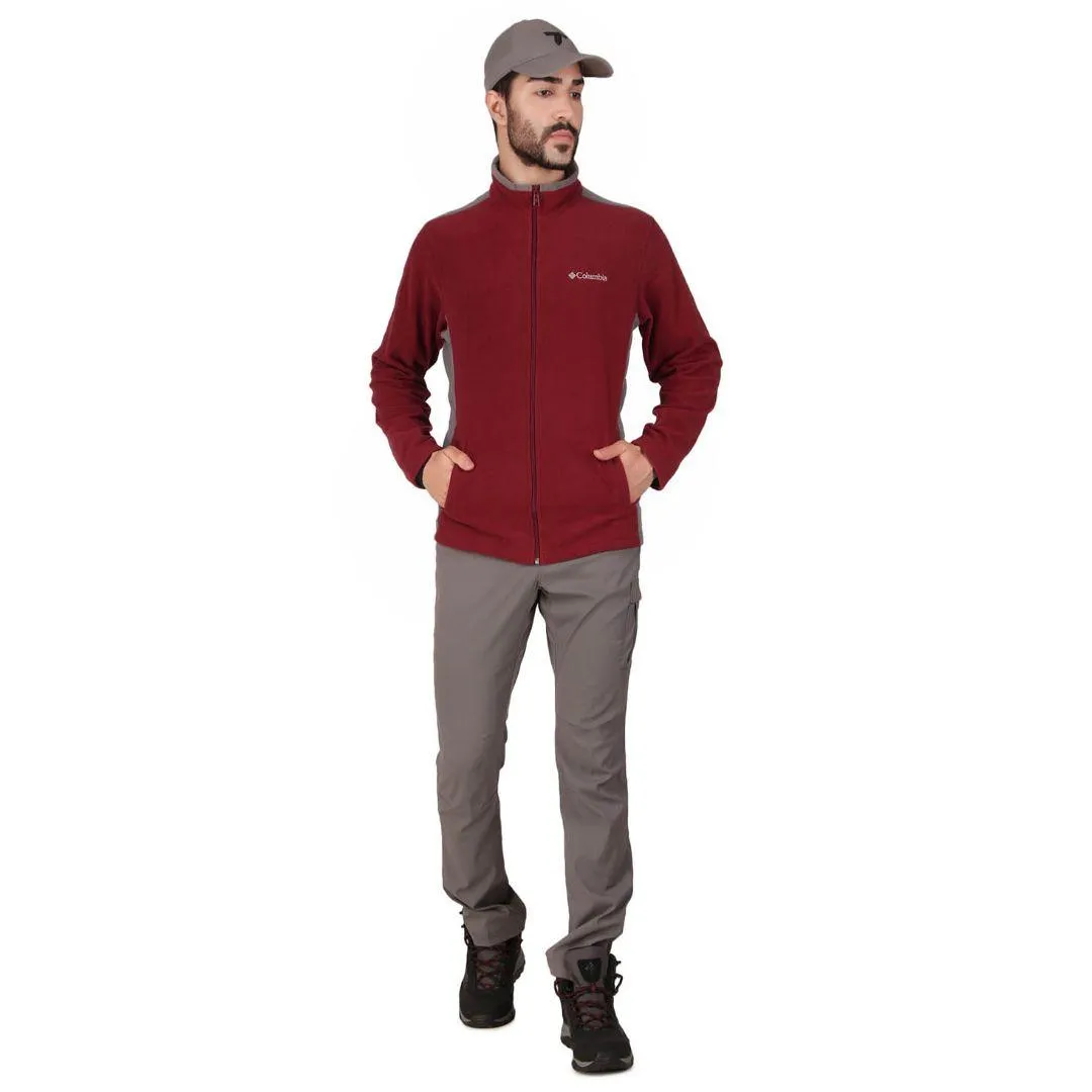 Undercoat Fit Casual Layer Columbia Men Red Klamath Range Full Zip (Sun Protection)