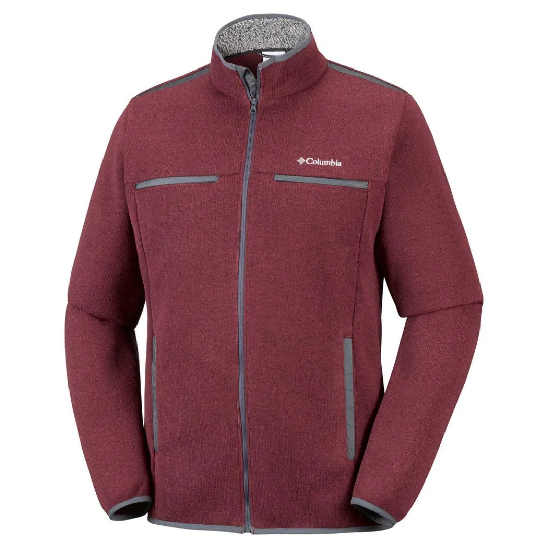 Columbia Men Red Terpin Point III Full Zip All Season Use