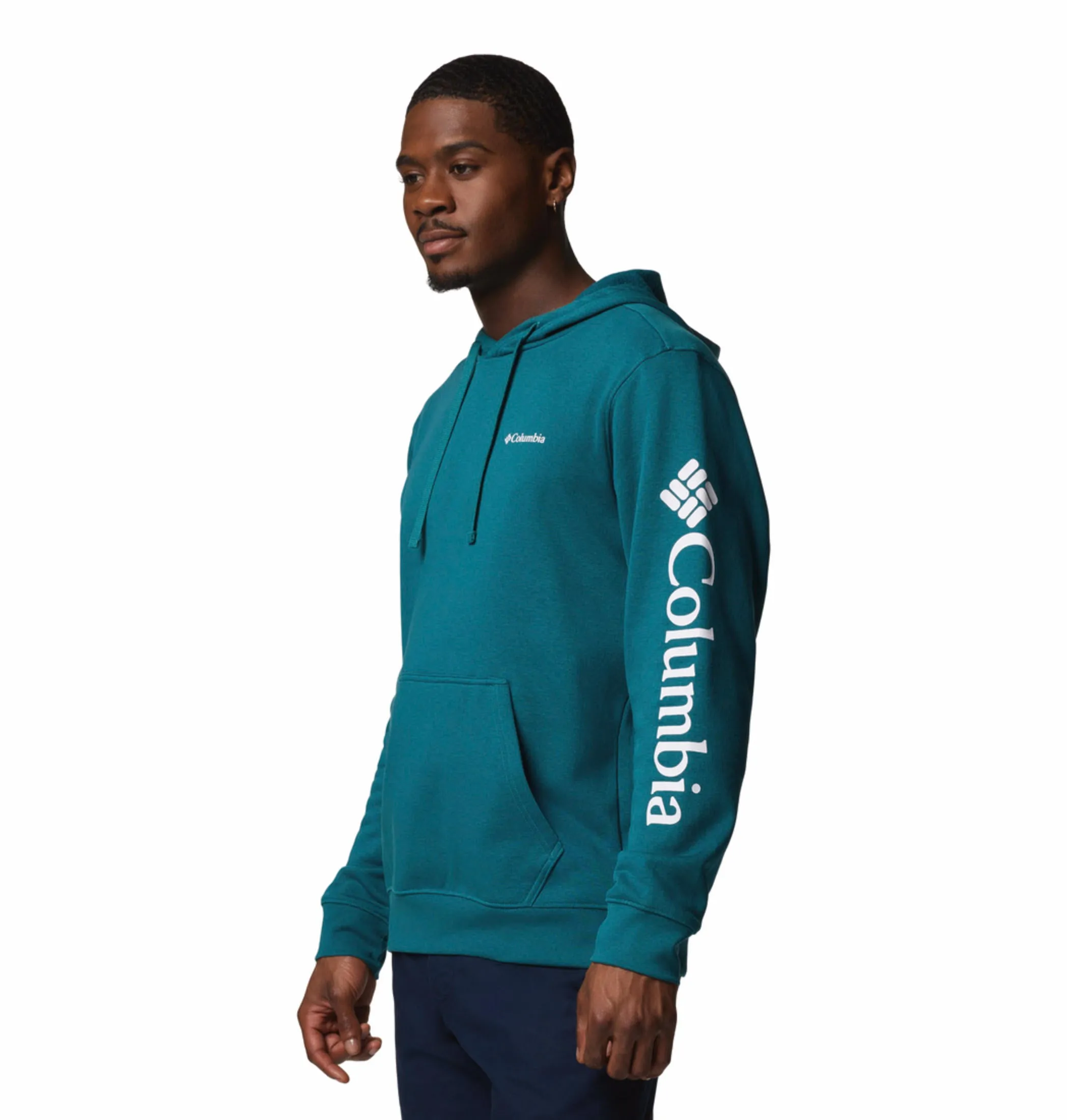 Columbia Men Blue Beaumount Hoodie Hang Dry Recommended Highland Wear