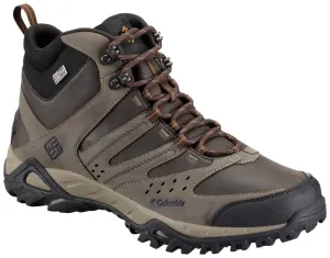 Columbia Men Brown PEAKFREAK XCRSN MID LEATHER OUTDRY Trail Walk