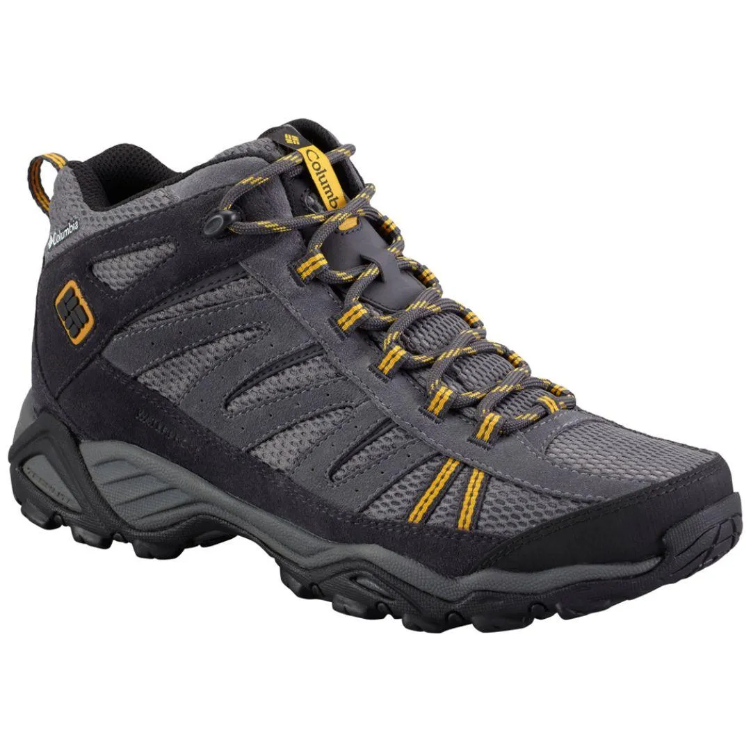 Columbia Men Grey NORTH PLAINS MID WP Secure Traction