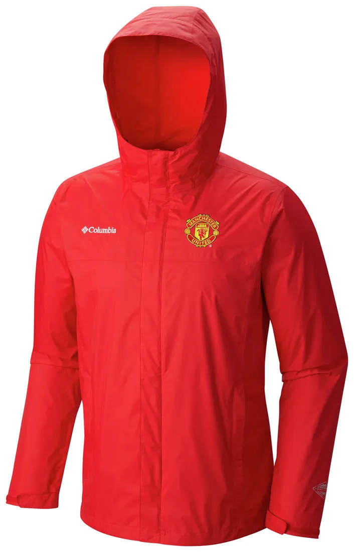 Columbia Men Red Watertight II Jacket Waterproof Retro Utility Focus