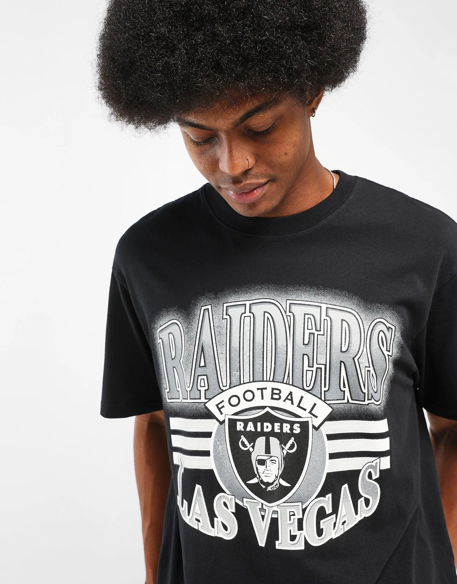 Flatlock stitching Athletic Arch Glow Stripe T-Shirt