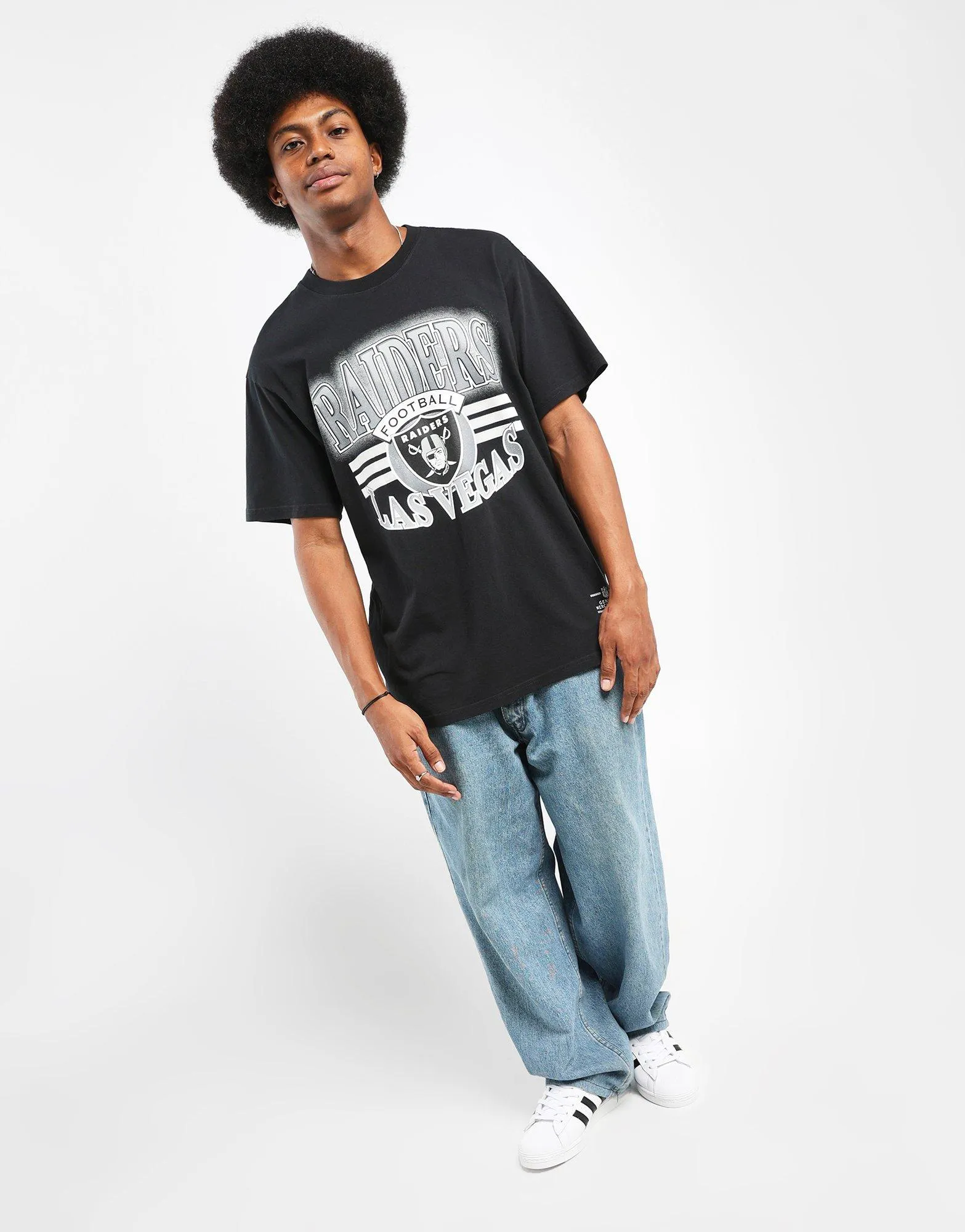 Athletic Arch Glow Stripe T-Shirt Soft and Lightweight