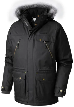 Columbia Men Black Barlow Pass 550 TurboDown Jacket autumn season
