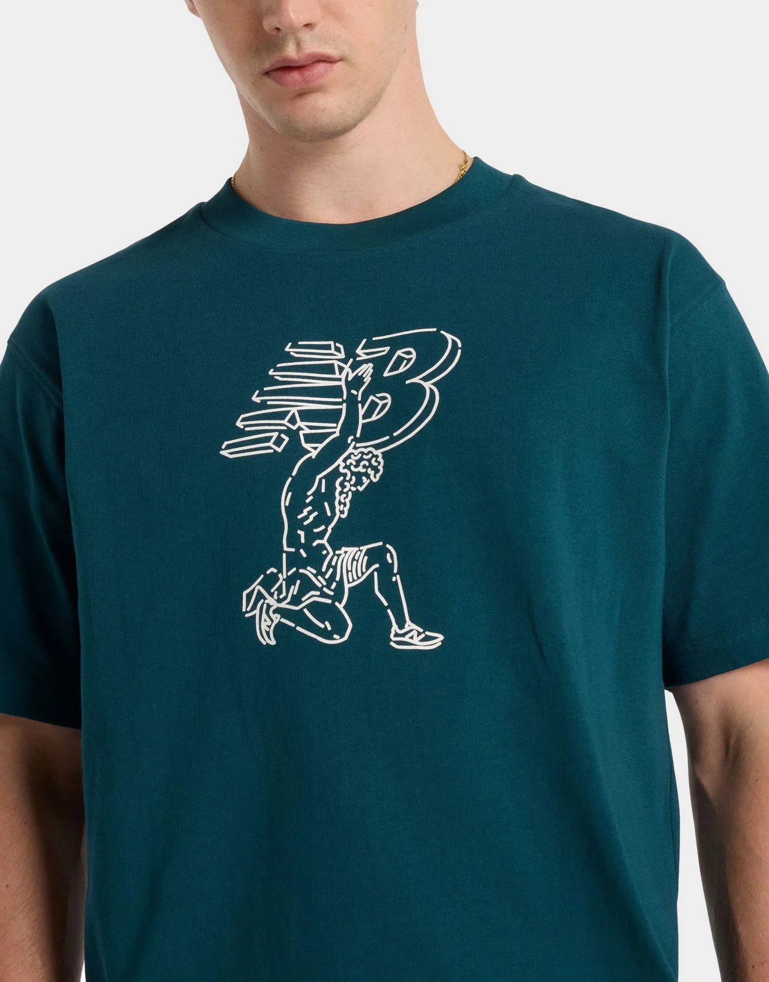 Debut Statue T-Shirt crew neck Basic Wardrobe Piece