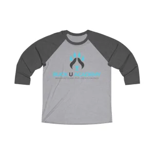 Unisex Tri-Blend 3\4 Raglan Tee QuickDry Technology CompactPackableDesign
