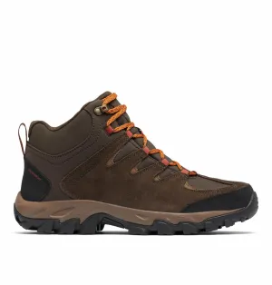Columbia Men Brown BUXTON PEAK MID WATERPROOF Supportive Traction Rock Climber