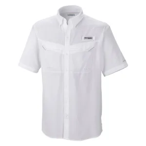 Metro Edge QuickDry Columbia Men White Low Drag Offshore SS Shirt (Sun Protection)