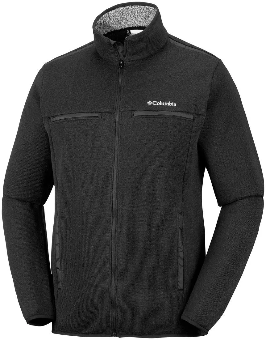 Stay Relaxed Columbia Men Black Terpin Point III Full Zip