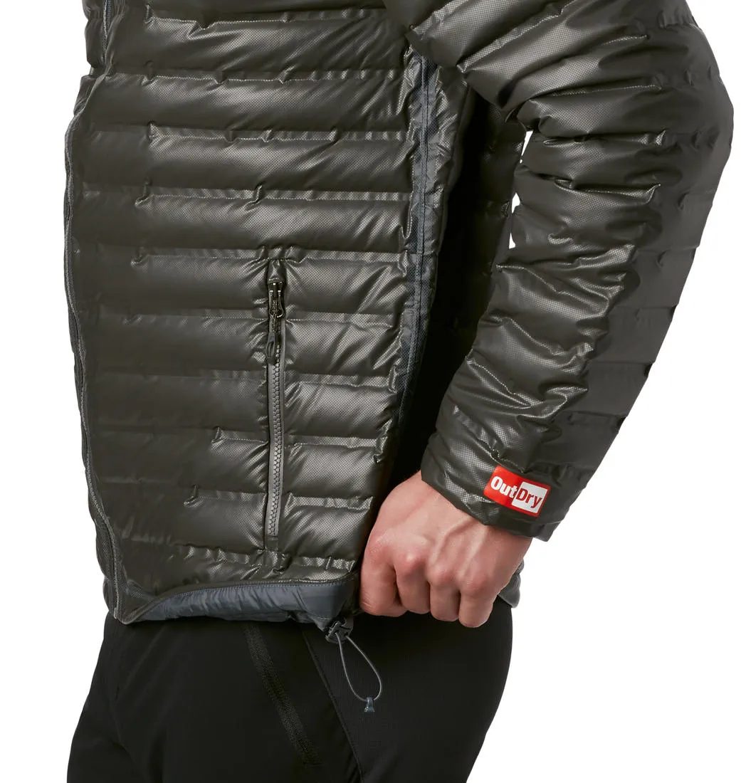 Assessment Columbia Men Black OutDry Ex Gold Down Hooded Jkt