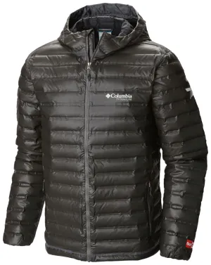 Sleepwear Thermal Lining Columbia Men Black OutDry Ex Gold Down Hooded Jkt