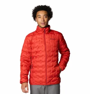 Columbia Men Red Delta Ridge II Down Jacket Stylish Protection Conditioner