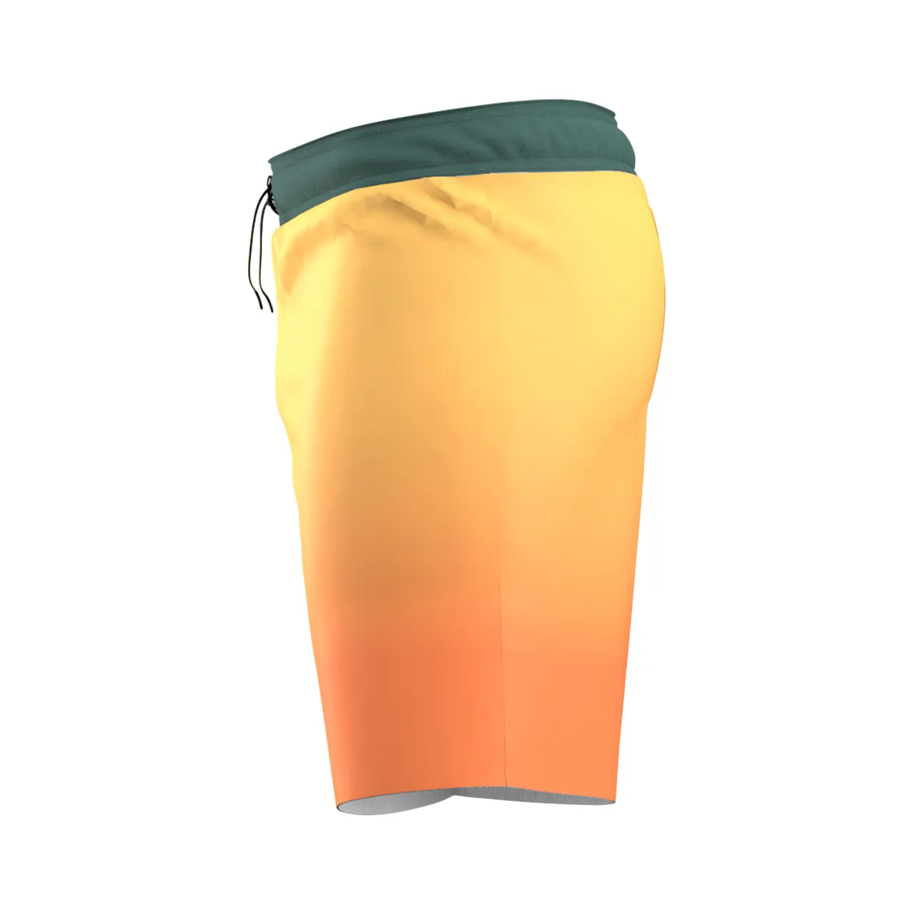 Joma Costume Uomo Santa Monica 103567.925 Giallo Arancio - Pantaloncino Mare Polyester shorts Slimming Effect