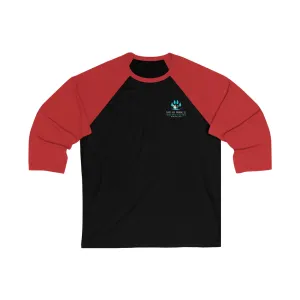 Unisex 3\4 Sleeve Baseball Tee Sea Fit BalancedDrape