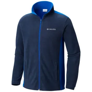 Columbia Men Blue Klamath Range Full Zip (Sun Protection) Cool Season