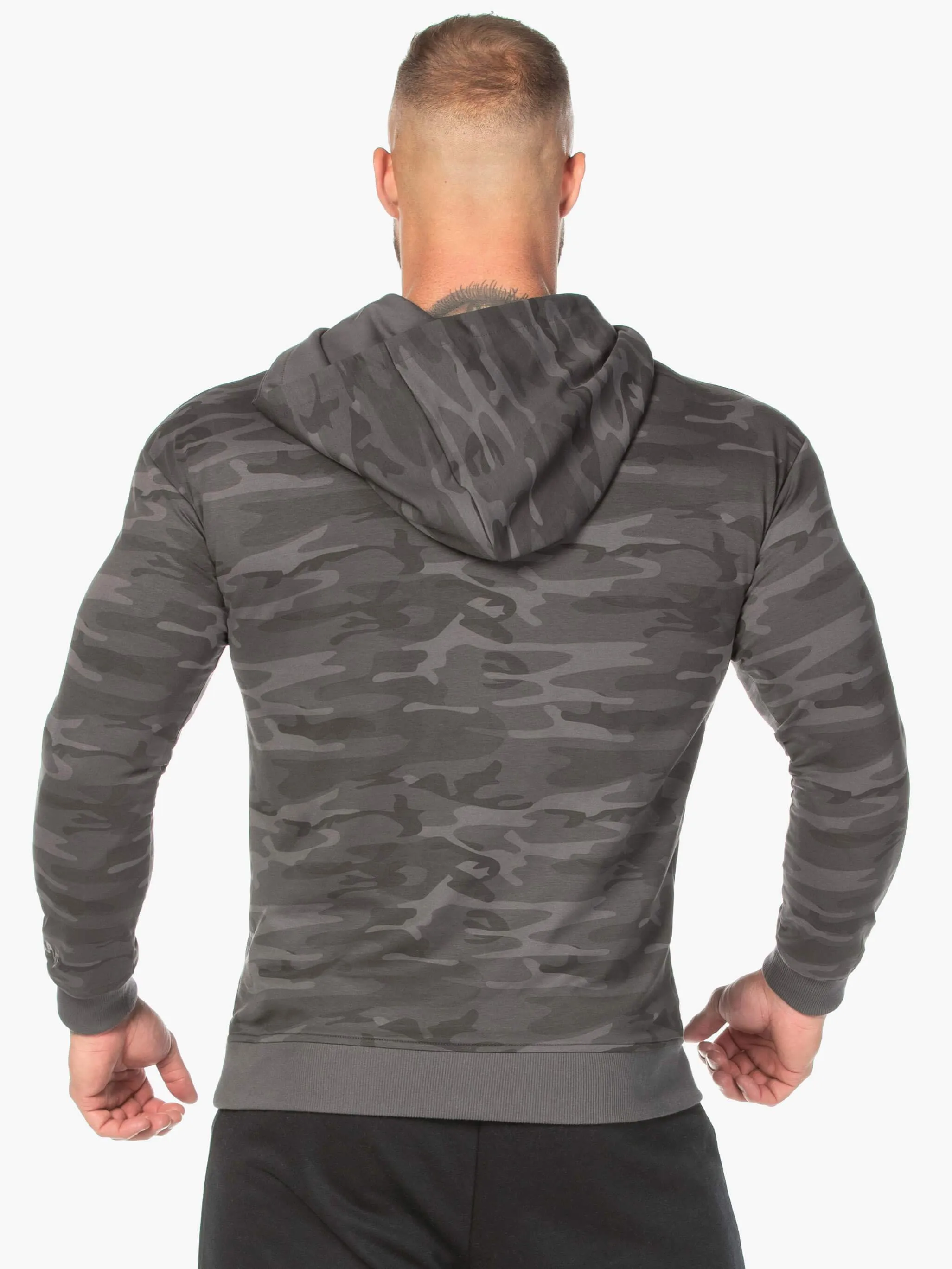 Camo Pullover Hoodie - Black Camo Active Wearable product weekend wear comfort
