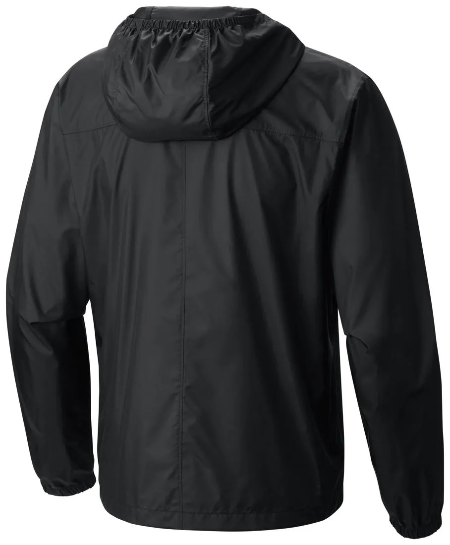 Columbia Men Black Flashback Windbreaker Pullover Heat Resistant Layer Athletic Wear