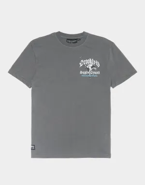 Heathens T-shirt Minimal Fit Collared