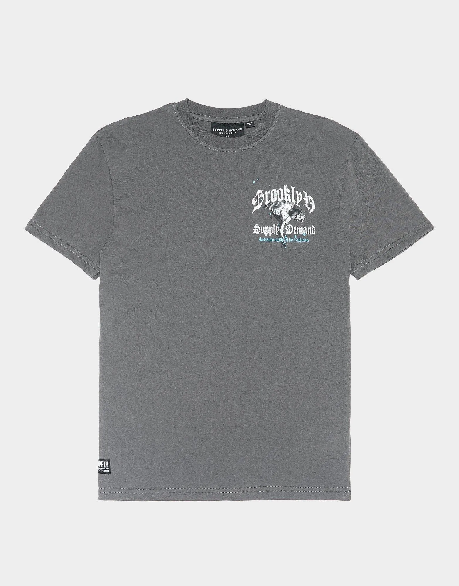 Heathens T-shirt Minimal Fit Collared