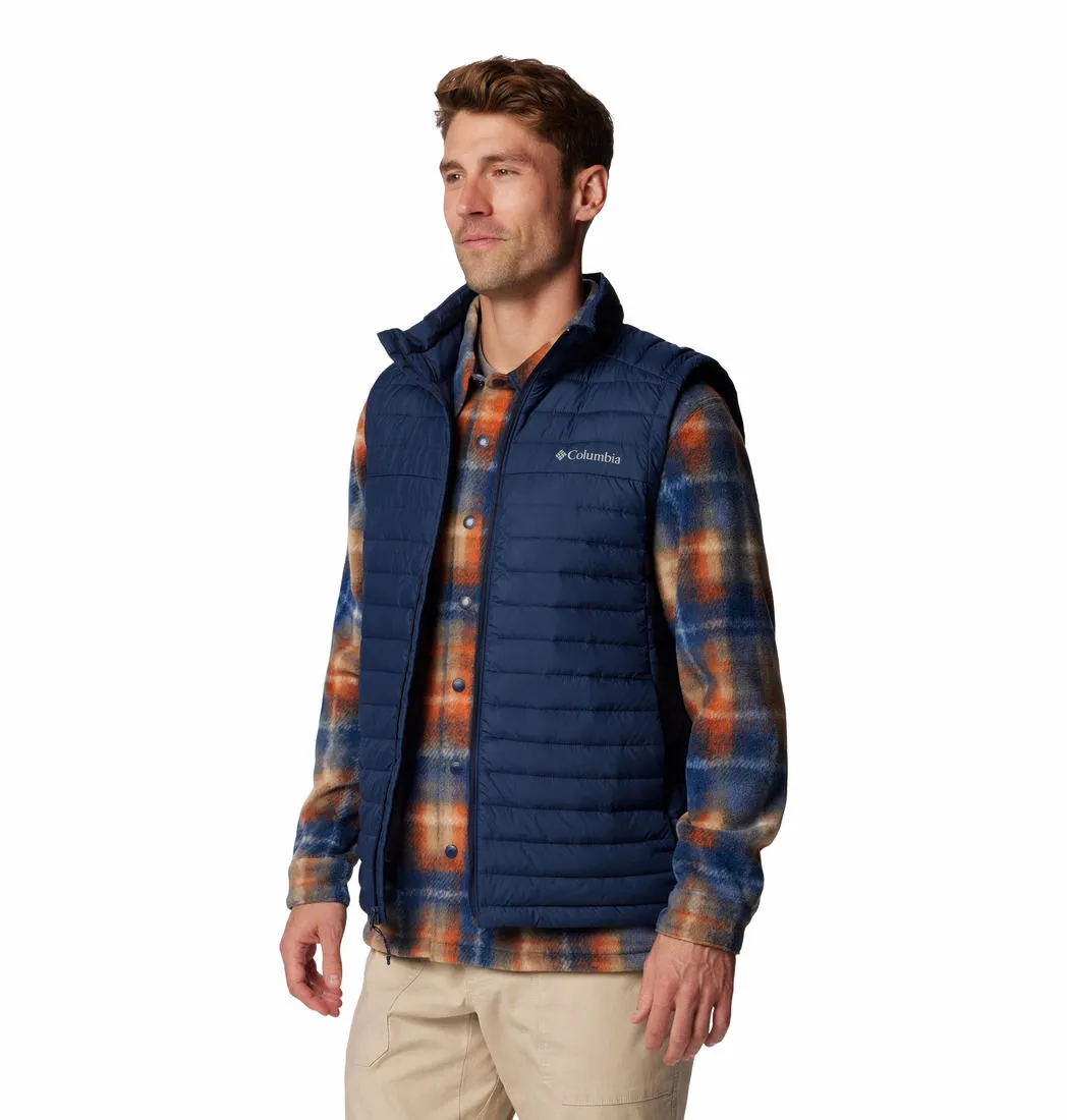 Columbia Men Blue Silver Falls II Vest Deep