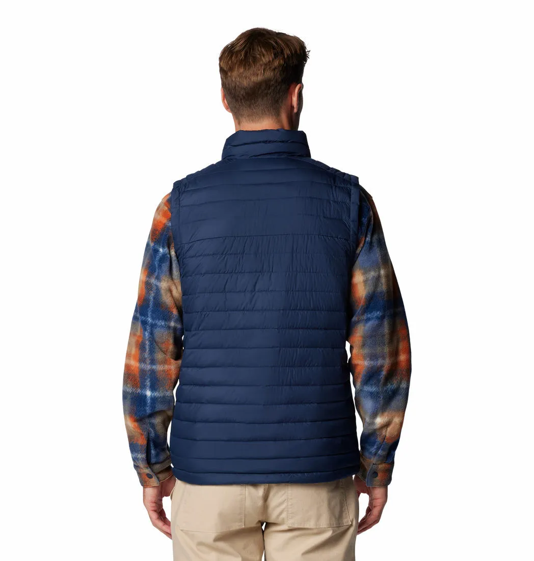 Columbia Men Blue Silver Falls II Vest finish
