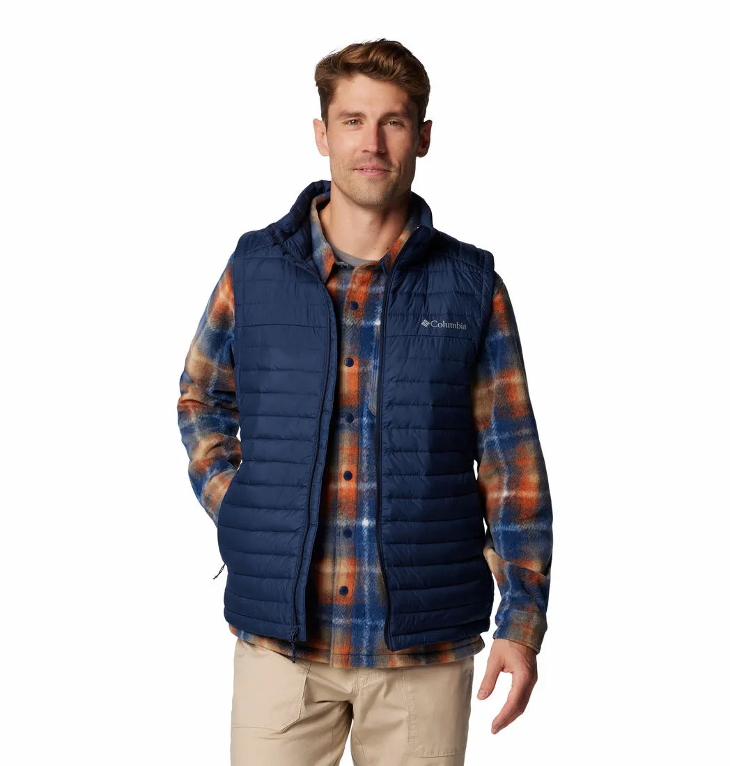 Columbia Men Blue Silver Falls II Vest Thin