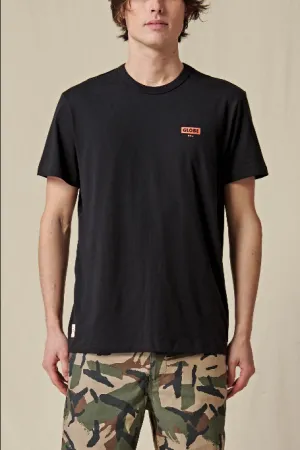 Classic Color Unisex Core Globe maglietta manica corta da uomo Living Low Velocity Tee GB02130000-BLK nero