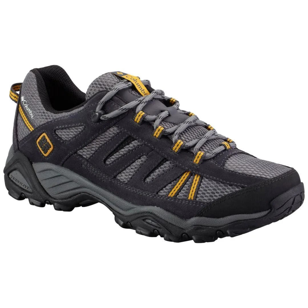 Columbia Men Grey NORTH PLAINS WP Stable Hike Fit