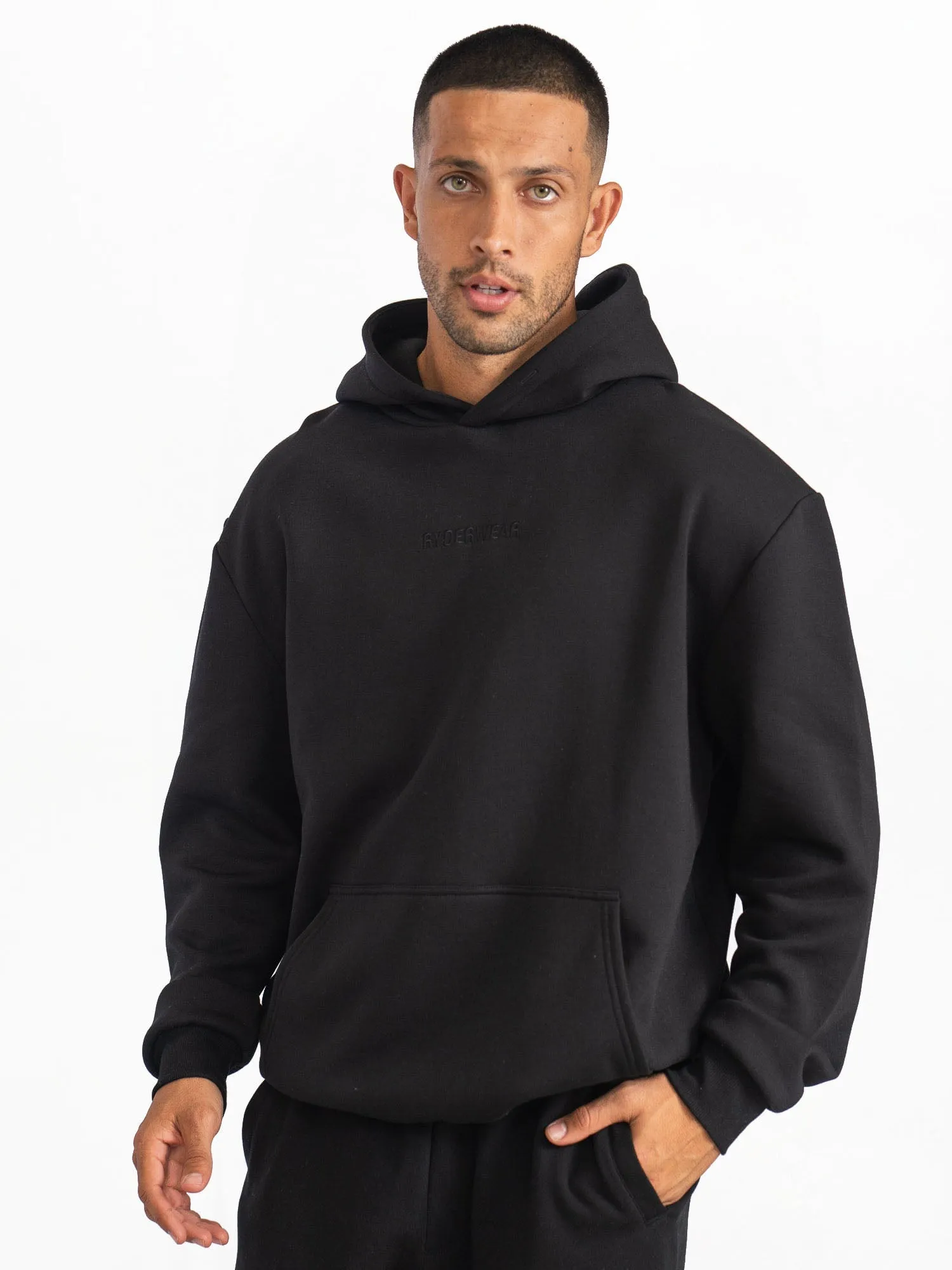 Unisex Hoodie - Black goes with boots Soft Wearable