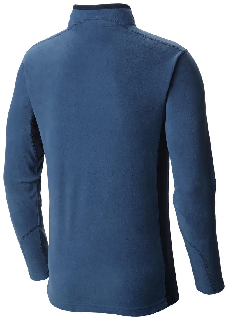 Columbia Men Blue Klamath Range II Half Zip (Sun Protection) Comfy Casual