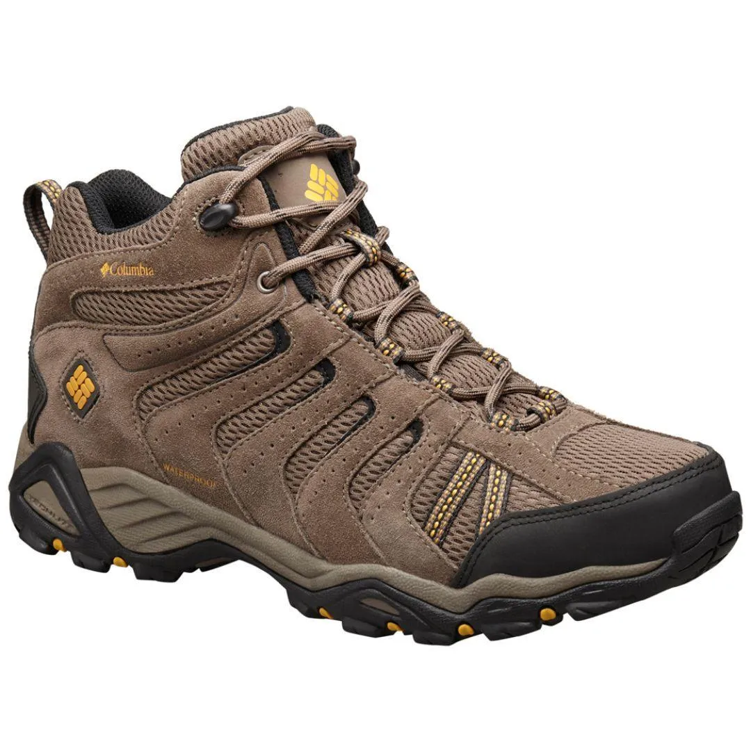 Columbia Men Brown NORTH PLAINS II WATERPROOF MID Base Camp