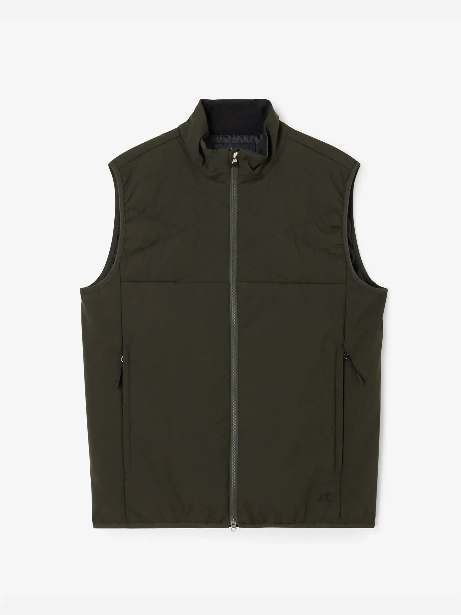 brittleness triangular M CREEK WIND VEST Dark Pine