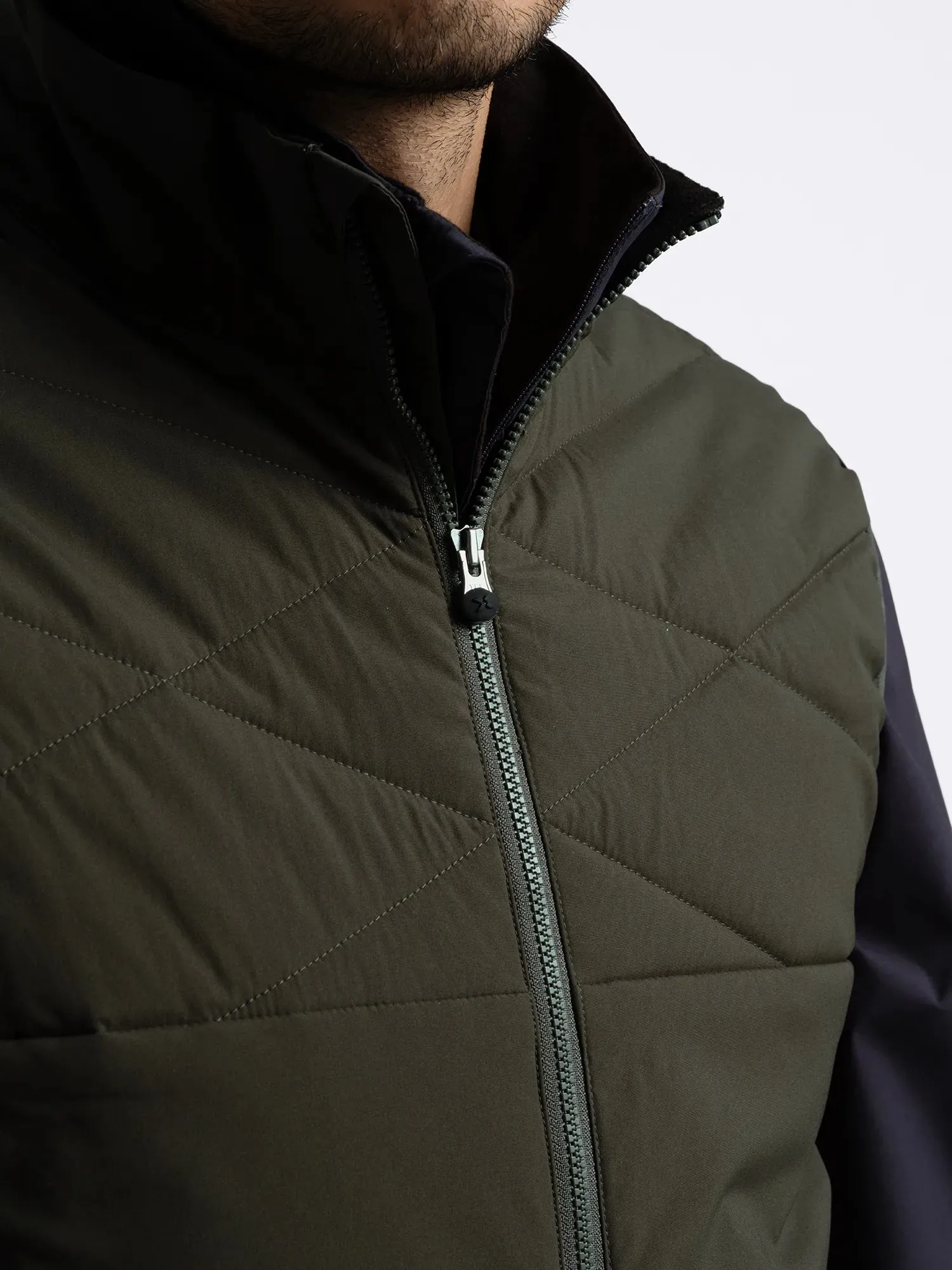 environment M CREEK WIND VEST Dark Pine