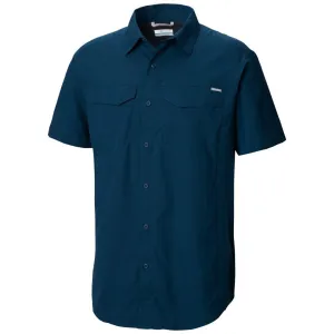 Lightweight clothing Columbia Men Blue Silver Ridge Lite Short Sleeve Shirt (Sun Protection)
